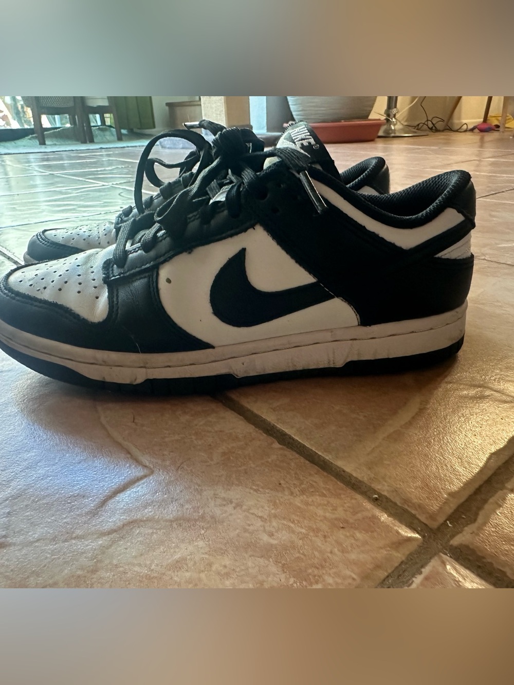 Nike Black and White Trainer Pair